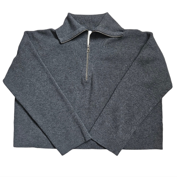 The Group Babaton Grey Rodin Sweater Size M - Picture 3 of 9